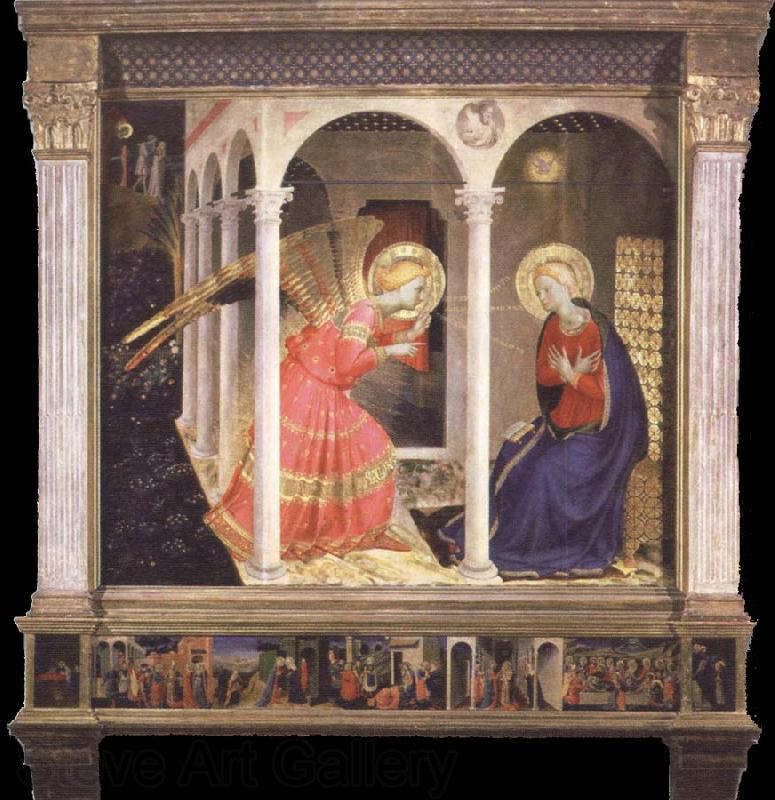 Fra Angelico The Annunciation Germany oil painting art
